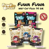 Gambar SUNNYPAWS FUWA FUWA Wet Cat Food 75 GR Pouch Sachet Makanan Kucing Basah Jelly Tuna Chicken Saba Shrimp Mackerel Premium - Mackerel dari SunnyPaws Store Kota Tangerang 1 Tokopedia