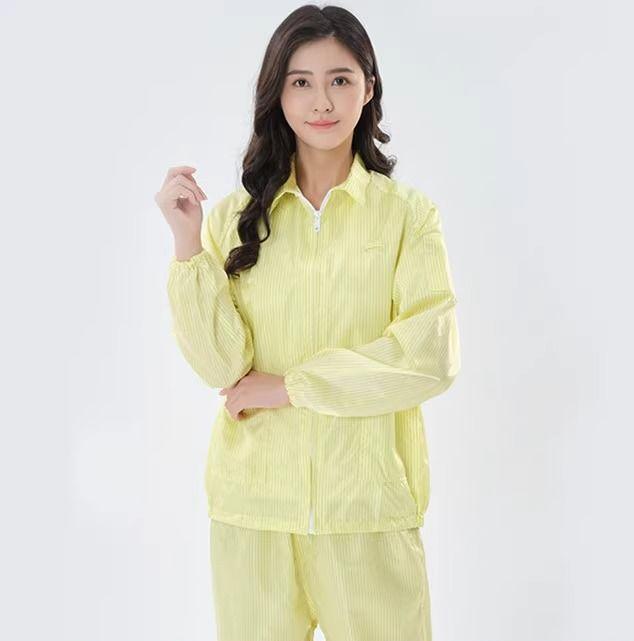Product Introduction of Áo khoác chống bụi Bảo Hộ Lao Động chống tĩnh điện, Quần áo không tĩnh điện, Thích hợp cho nhà máy điện tử, Bộ đồ chống tĩnh điện, Bộ đồ phòng sạch hai mảnh, Năm 2025 11