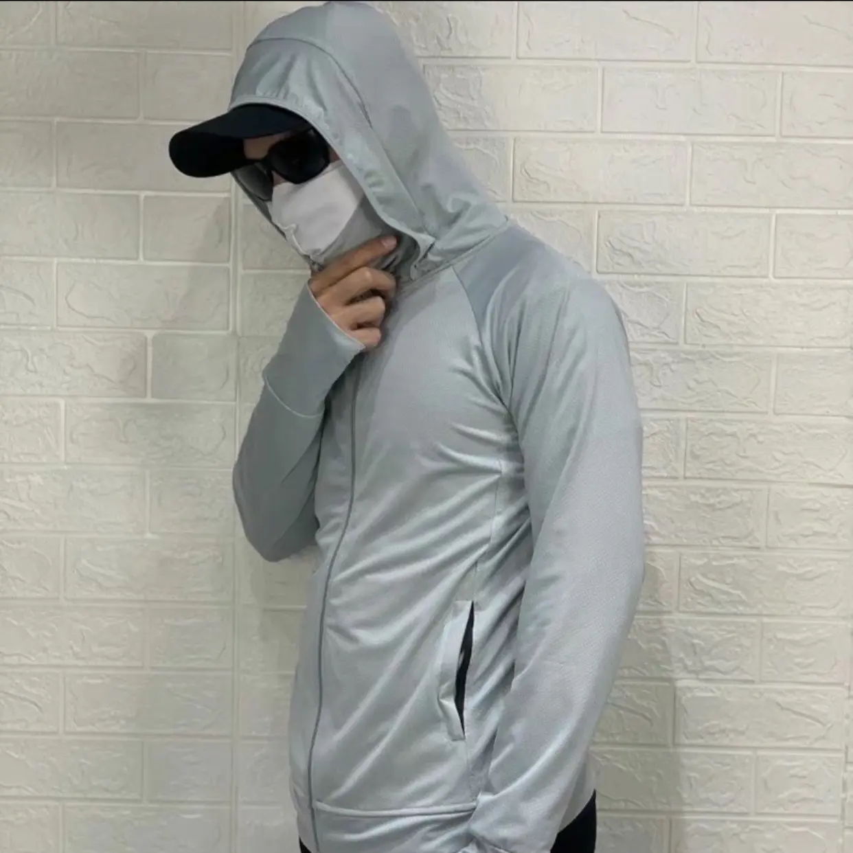 Áo Chống Nắng Nam Thông Hơi 1 LỚP MỎNG NHẸ Thoáng Khí.Kèm 2 Túi Sườn và Túi Trong
