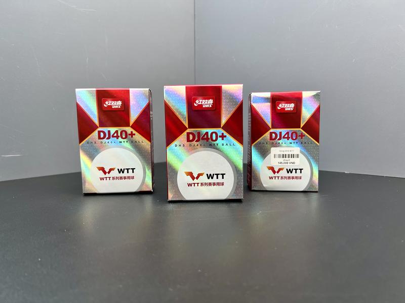 Hộp 6 quả Bóng Bàn Thi Đấu 40+ DHS WTT  DJ40+ ITTF 2022 - Công Nghệ Nhựa ABS Mới Nhất
