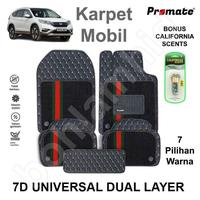 Gambar Karpet 7D Crv Gen 4 Promate Leather Universal 2 Baris Garansi - All Black - All Black dari bohlamhid Kota Tangerang 1 Tokopedia