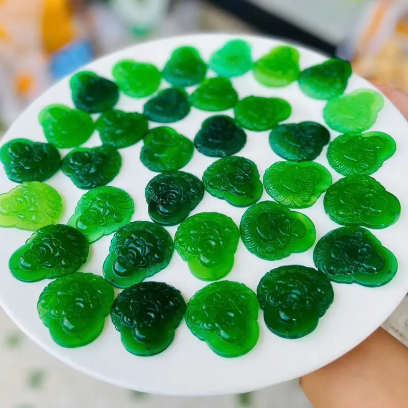 Mặt dây chuyền mã não xanh 2