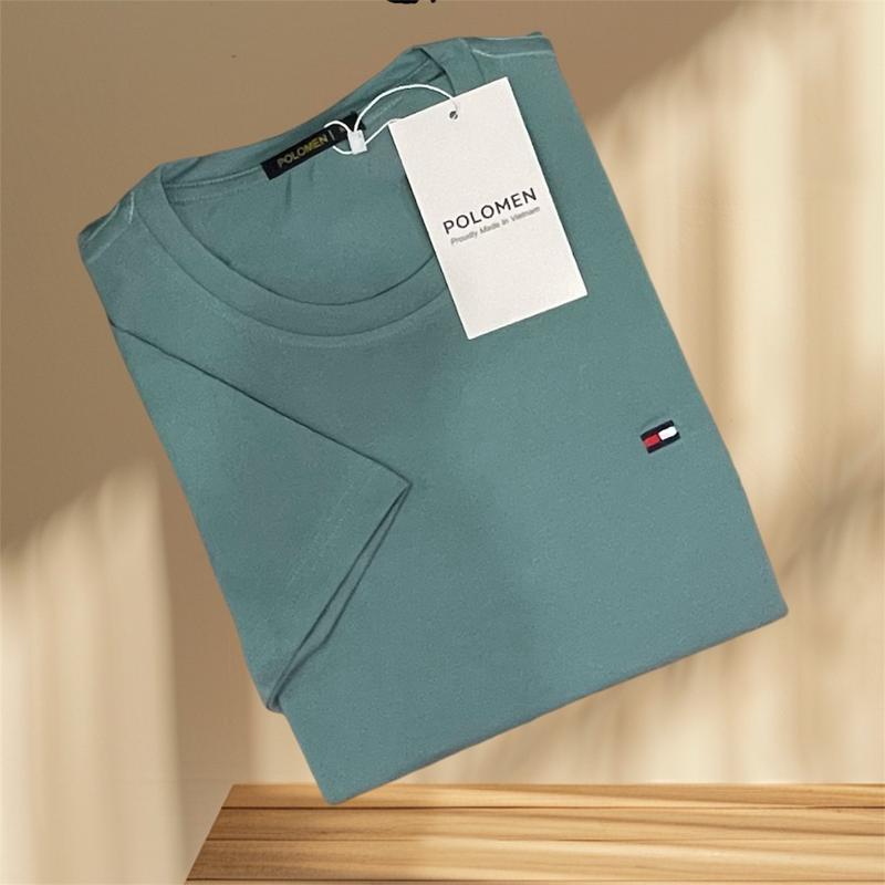 ￼Áo thun nam cổ tròn POLOMEN vải cotton 100% với nhiều màu mới trẻ trung. thanh lịch. 2