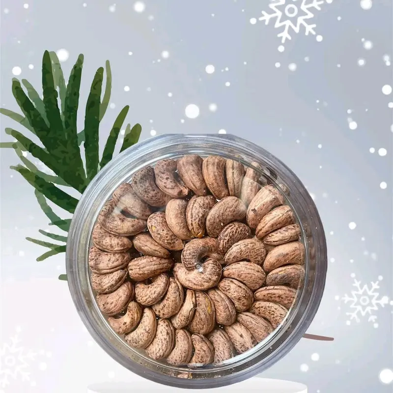 Hạt điều rang muối A cồ Bình Phước hộp 500gr béo thơm ngon Ăn Vặt 2