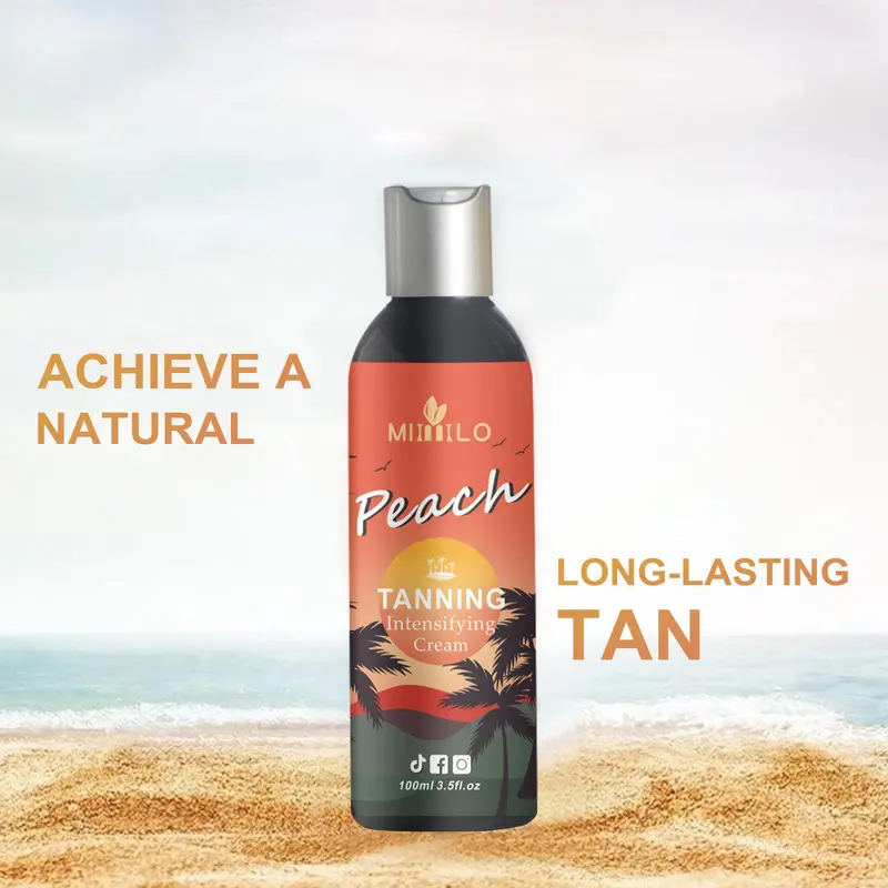 Natural Tanning Cream, Moisturizing Body Tanning Intensifying Cream, Hydrating Body Care Products for Women and Men, Skin Care Product for Daily Use 6