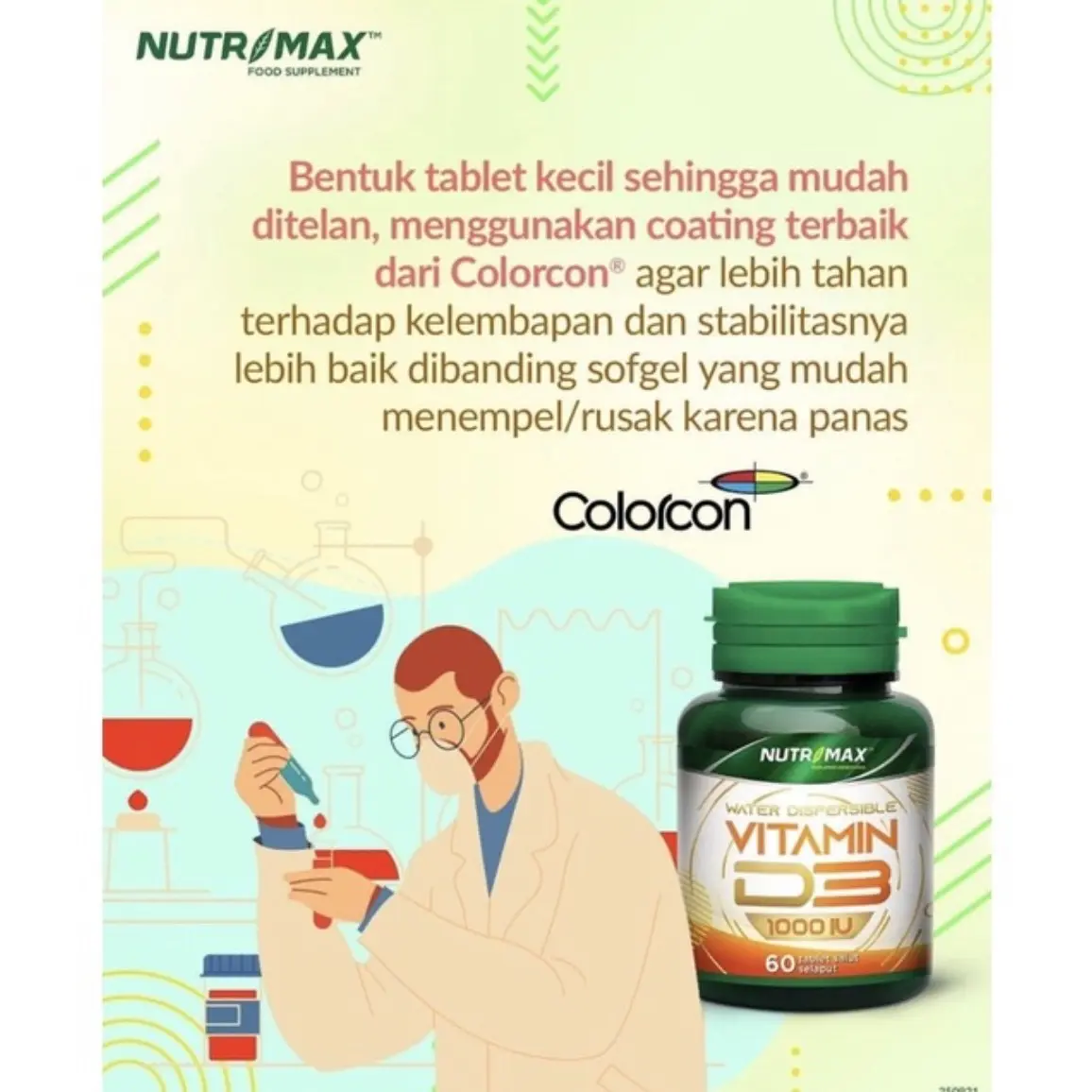 Nutrimax Vitamin D3 1000iu