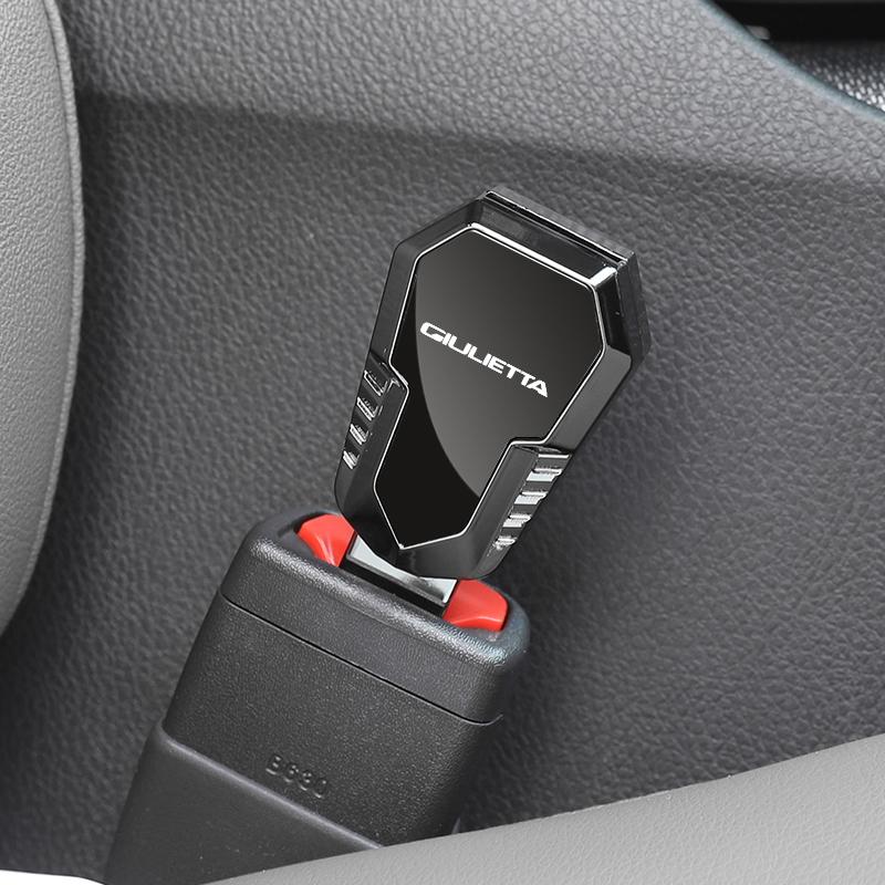 Product Introduction of 1 pcs Car Seat Belt Clip Extension Plug Metal Seatbelt Extender Accessories for Alfa Romeo Giulietta 3
