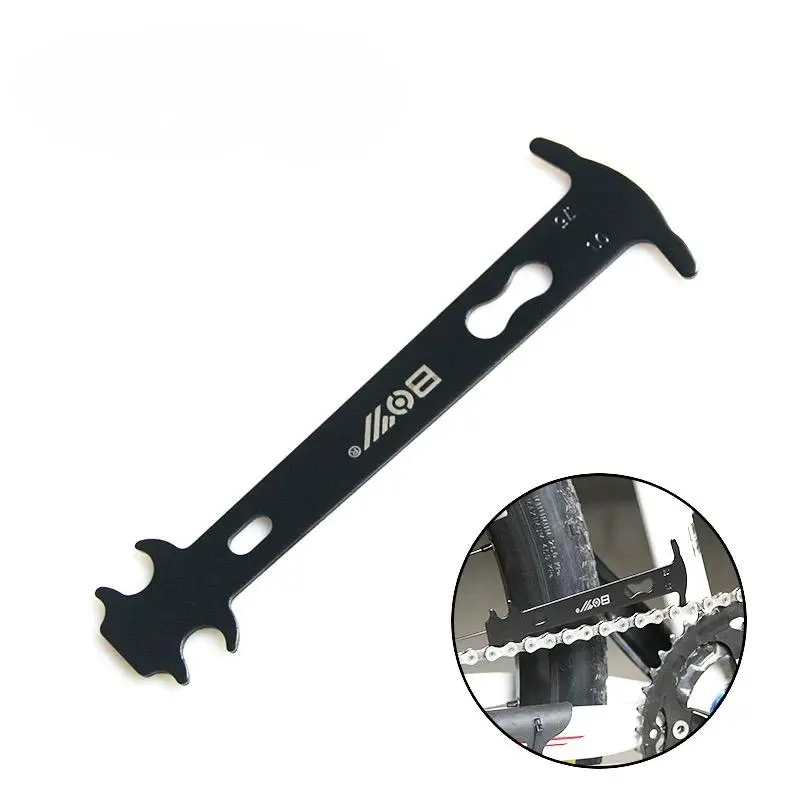 Bicycle Chain Measuring Ruler, Bicycle Chain Wear Checker, Bicycle Chain Tool, Bicycle Accessories for Outdoor Cycling