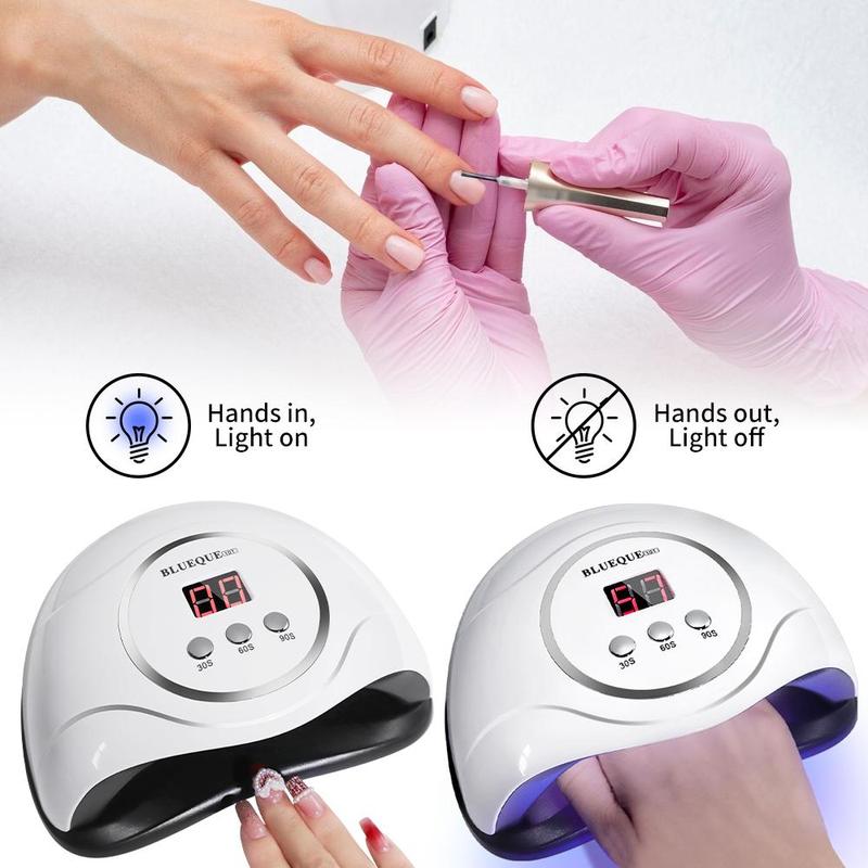 USB Charging Portable USB Nail Lamp, LED Nail Light with 24 LEDs & 4 Timer Settings, Automatic Sensor Nail Lamp for Nail Gel Polishing, Nail Art Tool for Home & Salon Use 3