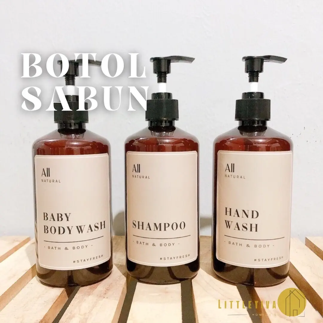 Botol sabun aesthetic | botol sabun pump | botol cuci piring