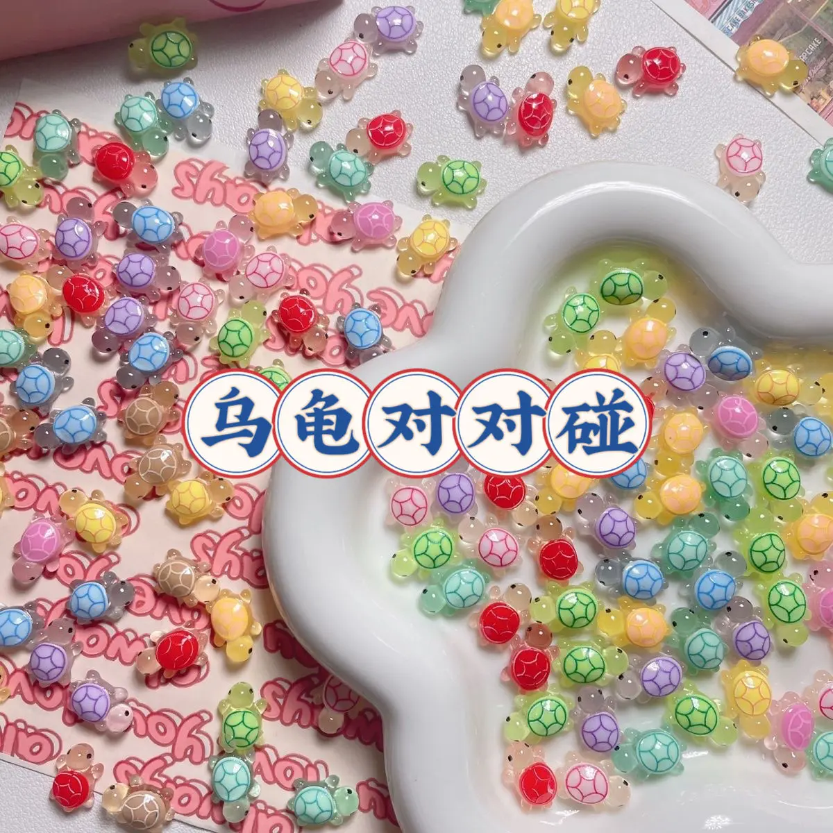 Đồ Trang Trí Rùa Mini, Thiết Kế Sáng Tạo Và Dễ Thương, Phát Sáng, Phát Sáng, Rùa Biển Nhỏ Đồ Trang Trí Bể Cá Mô Phỏng Cảnh Quan, Thích Hợp Cho Năm 2024, Trùng Lặp Rùa