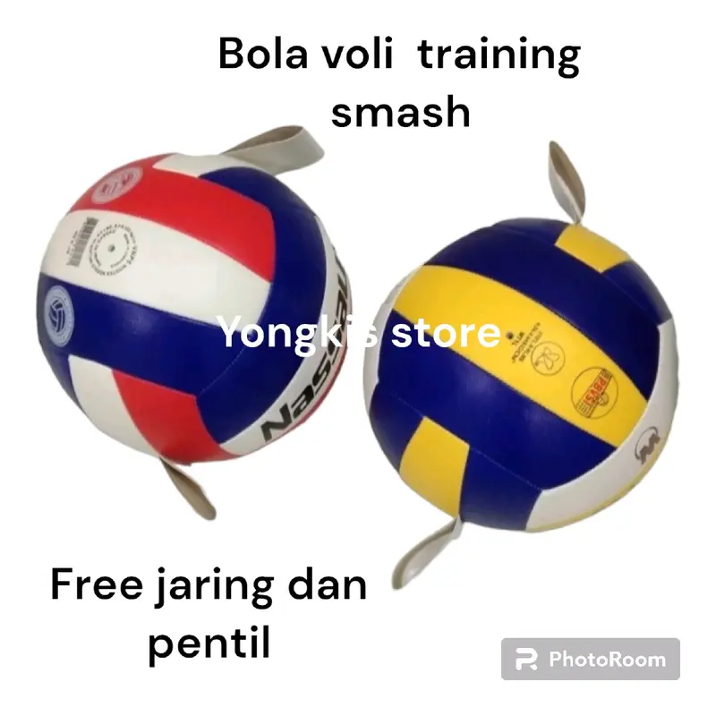 BOLA VOLI VOLY VOLLEY GANTUNG TRAINING SMASH SPIKE GRATIS JARING DAN PENTIL Ball geng gaman 0