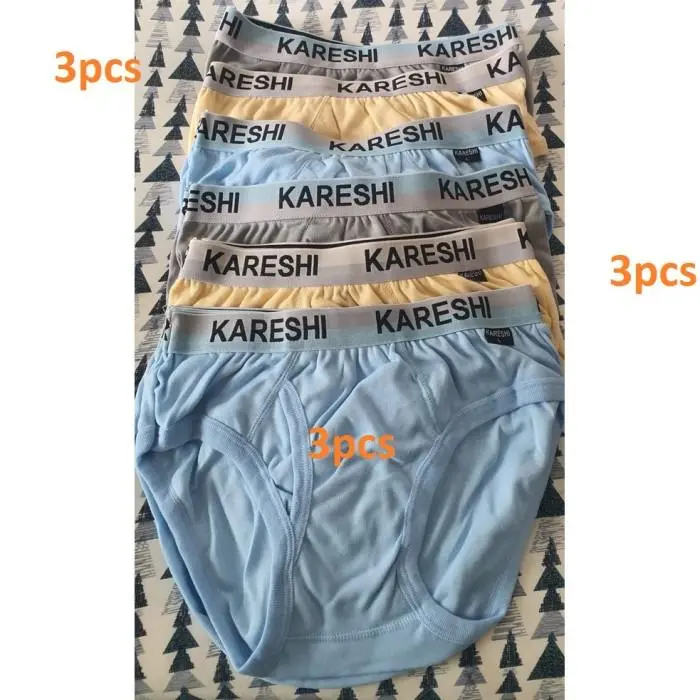 3 PCS // 6 PCS Celana Dalam Kareshi Pria Karet Boxer 210 Art Dewasa 2