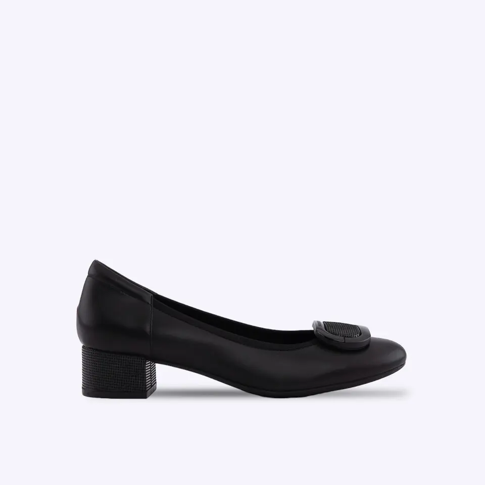 Everbest Blanca Sepatu Pantopel Wanita Black Almond