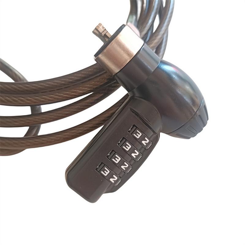Computer Lock Laptop Lock Security Locking Digital Password Protection Lock Cable Anti Theft Lock for Laptop Computer 5