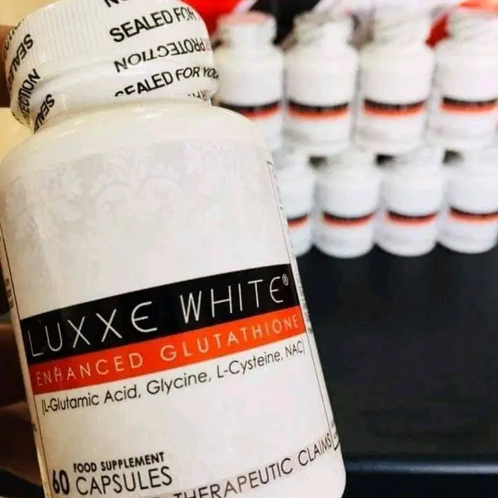 luxxe white enhanced glutathione 775mg Luxxe White Enhanced Glutathione 775MG per Capsule Supplement Edible  Fitness Dietary Healthcare Beauty