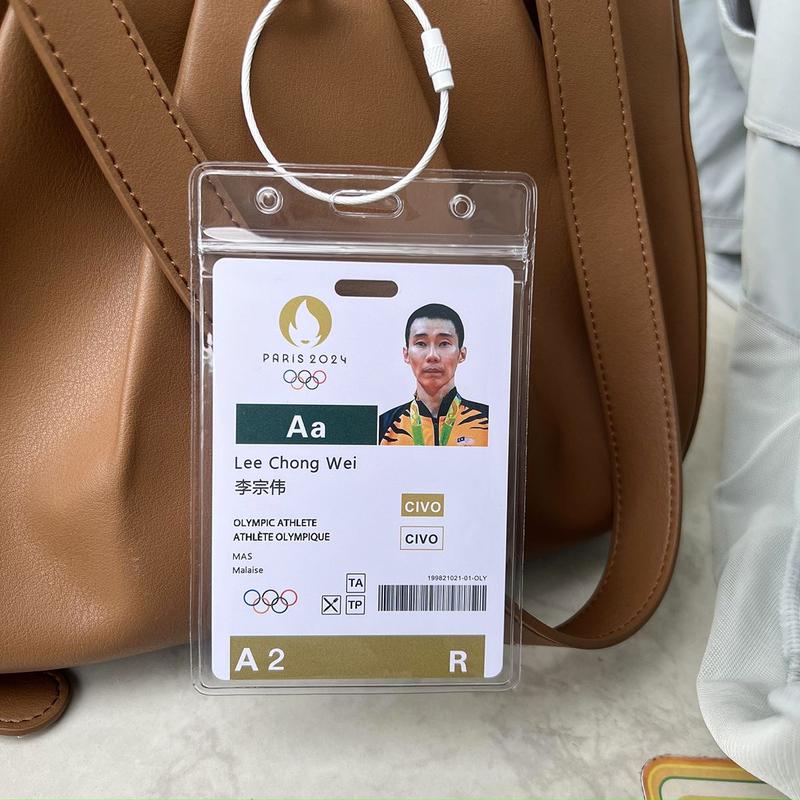 Thẻ tham gia Ngôi sao cầu lông, Zhitian Qianyang Taotian, Mặt dây chuyền ba lô Lin Dan Li Zongwei, Thẻ cầu thủ lông vũ astrox 1dg long  thủ  cầu  lông 3