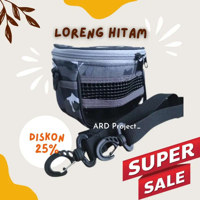 Tas travel pouch bonding pouch sugar glider hamster marmut tupai 3