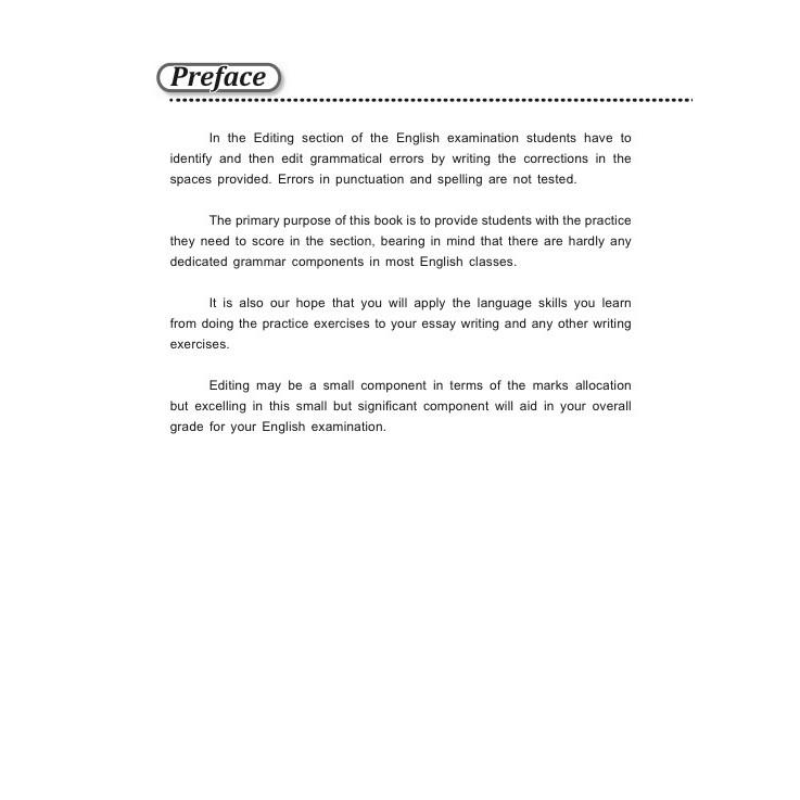 Product Introduction of 100% Quality How To Score Lower Secondary English Editing 4