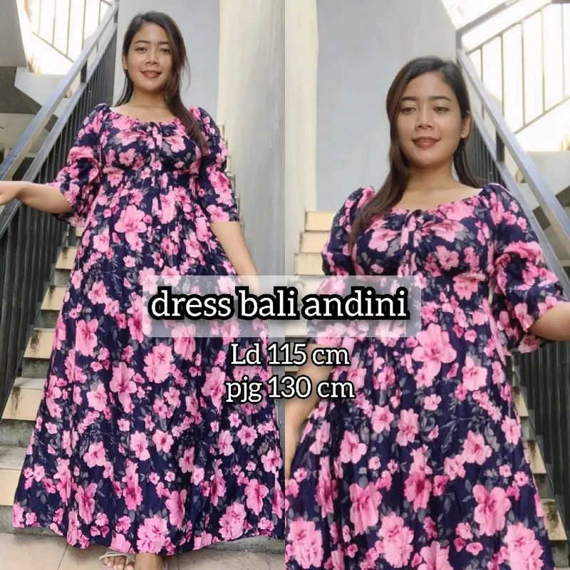 DRESS BALI ANDINI MOTIF Panjang 7