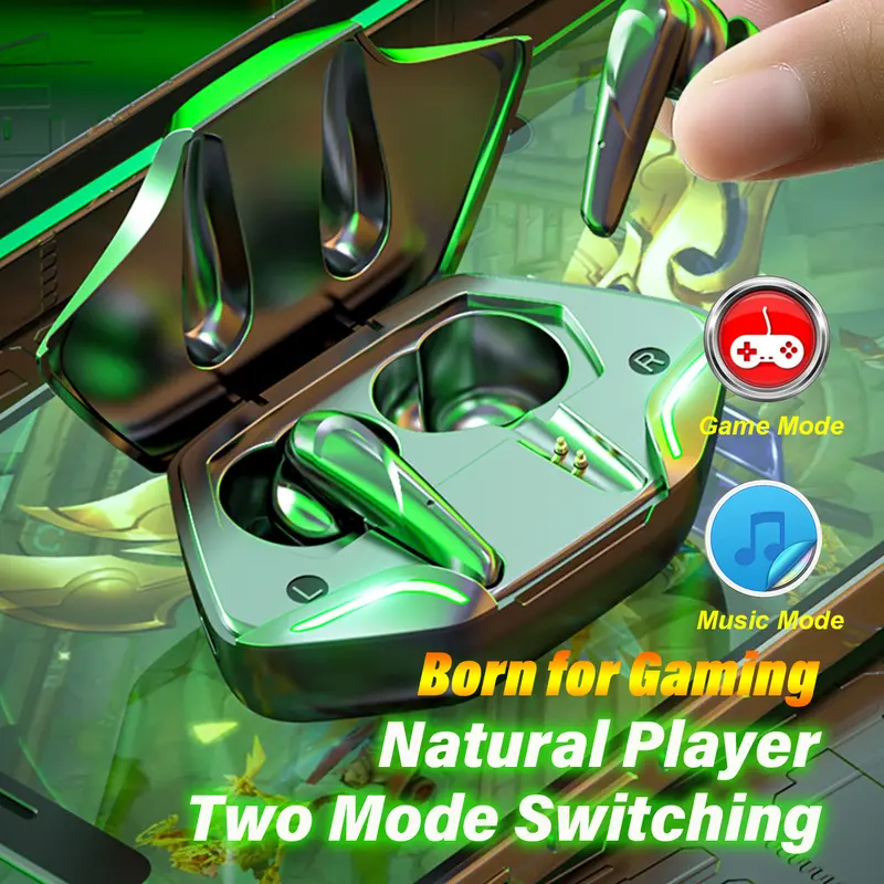 Tai ngheBluetooth không dây Esports, chuyên dụng, nghe nhạc, trò chơi, vẻ đẹp cao trong tai, thích hợp cho Android và Apple 0