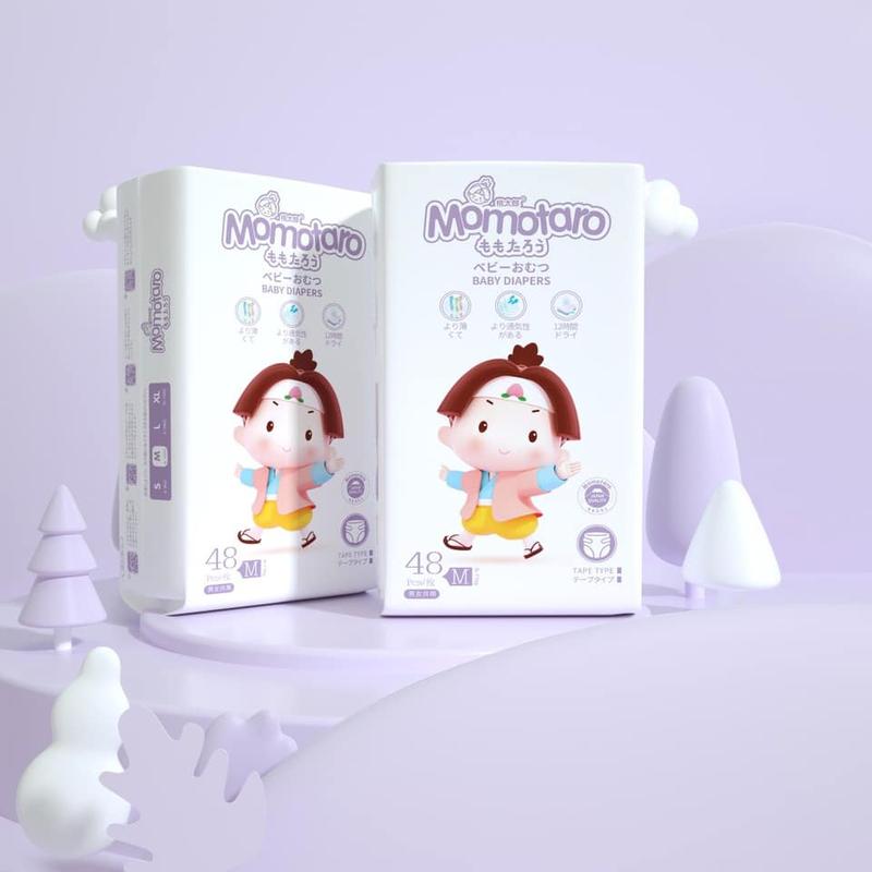 combo 2b Tã bỉm MOMOTARO cho bé đủ size từ newbon đến XXXL đủ size