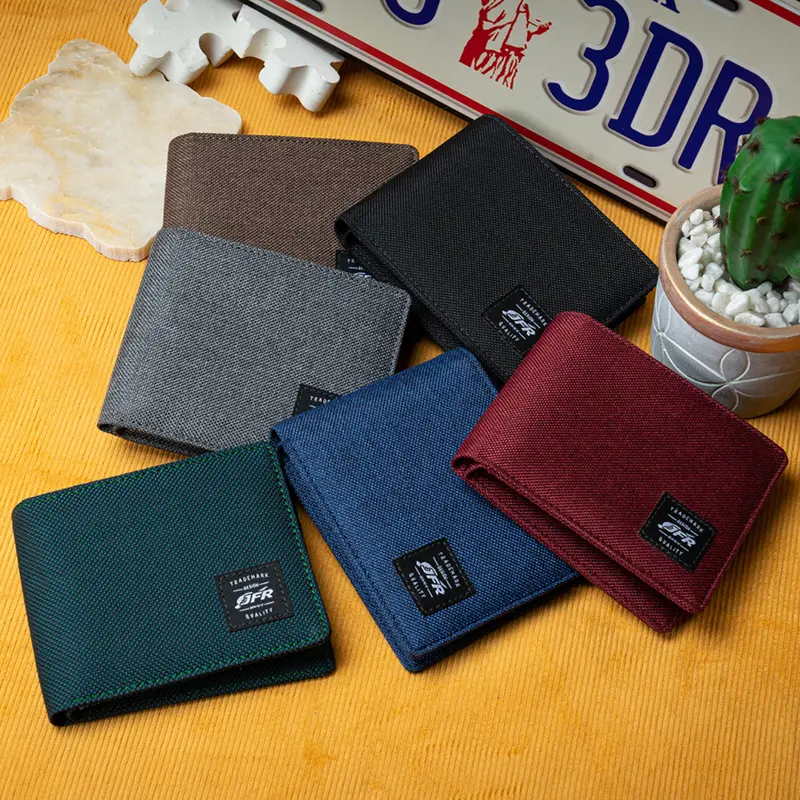 JFR Fashion Dompet Pria Bahan Kulit Canvas JP10 0