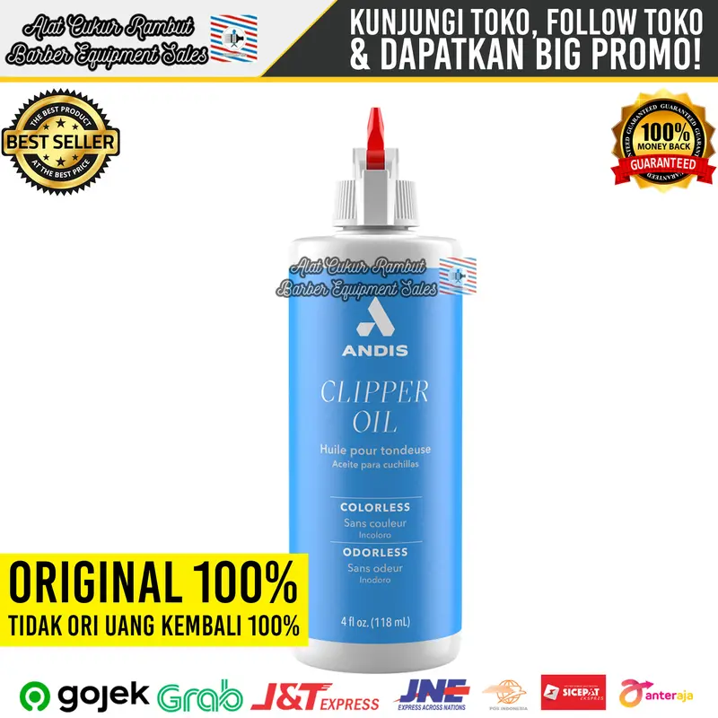Andis Clipper Oil / Minyak Oli Clipper Andis Original 1