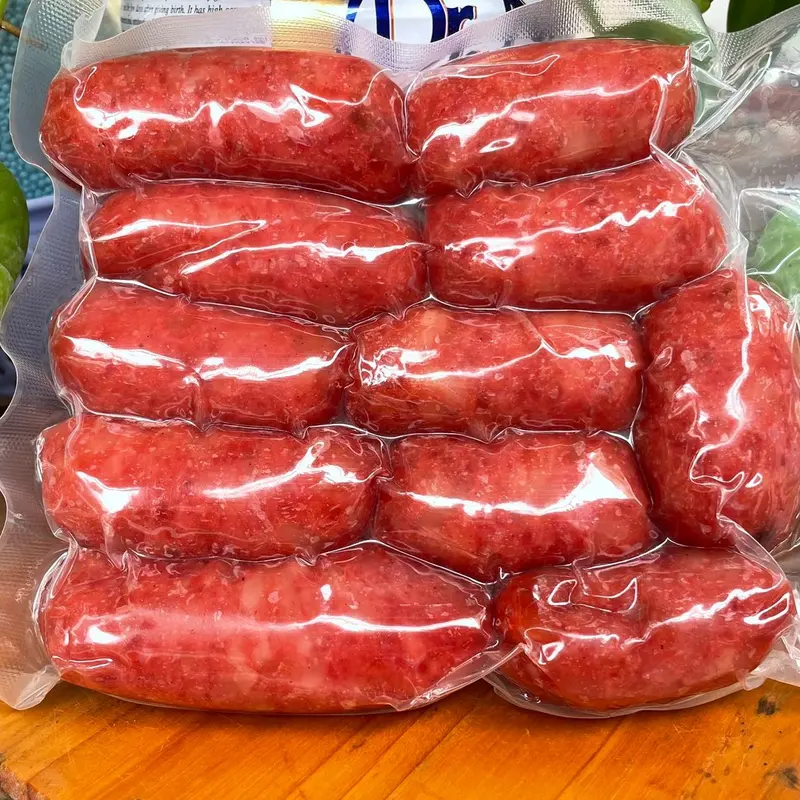 1,5KG Lạp Xưởng Truyền Thống Loại Sấy Dẻo ( 3 Túi ) Heo 3