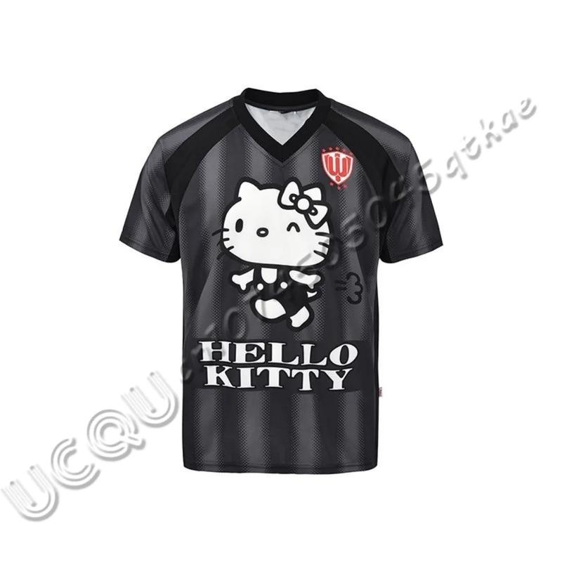 Product Introduction of Đồ Quần Áo Thể Thao Sanrio Hello Kitty, MINISO, Dành Cho Nam Và Nữ, Cổ Chữ V, Nhẹ Và Thoáng Khí, Thời Trang, Áo Thun Ngắn Tay, Bán Chạy 10