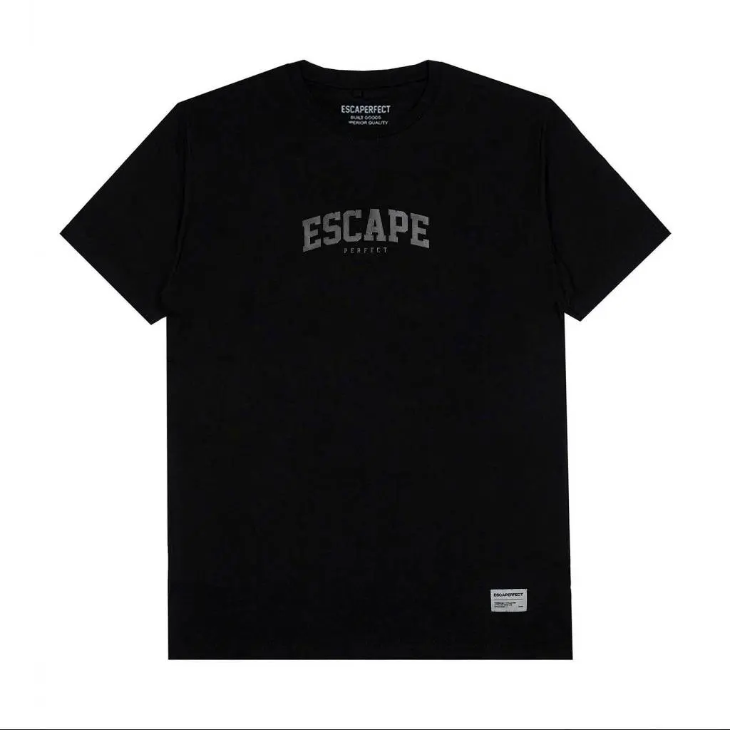 Escaperfect T-shirt Dinamics - Black Kaos Pria