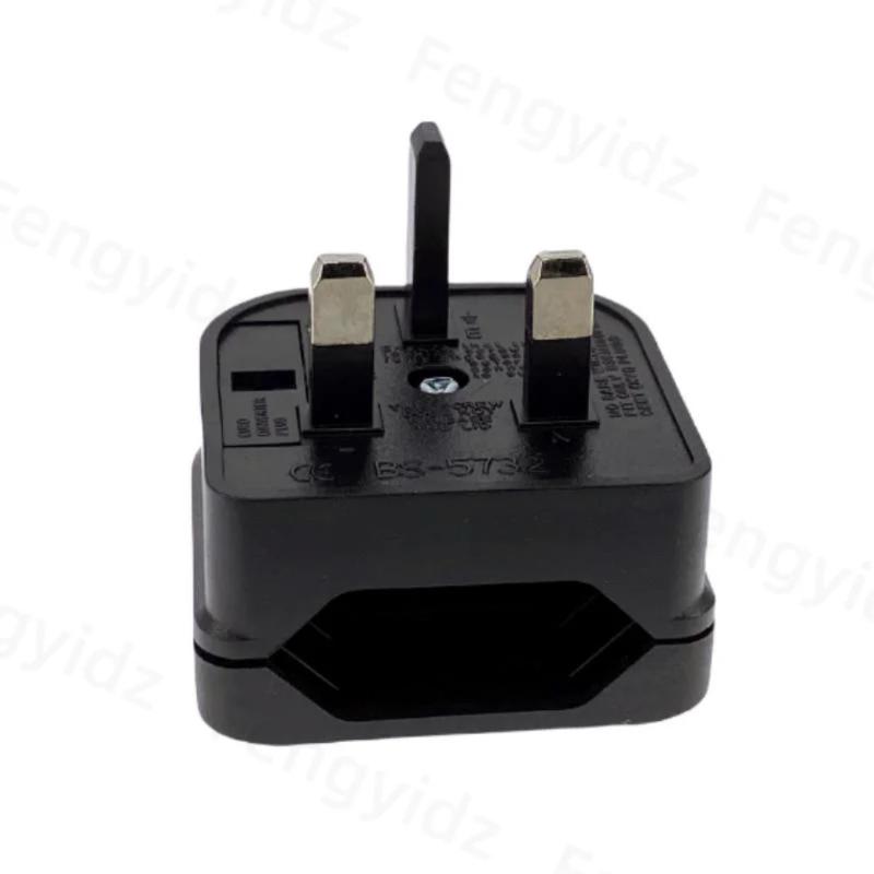 Product Introduction of 2024 2 Pin to 3 Pin EU to UK Power Socket Portable PC Plug Converter 250v Charger Travel 18