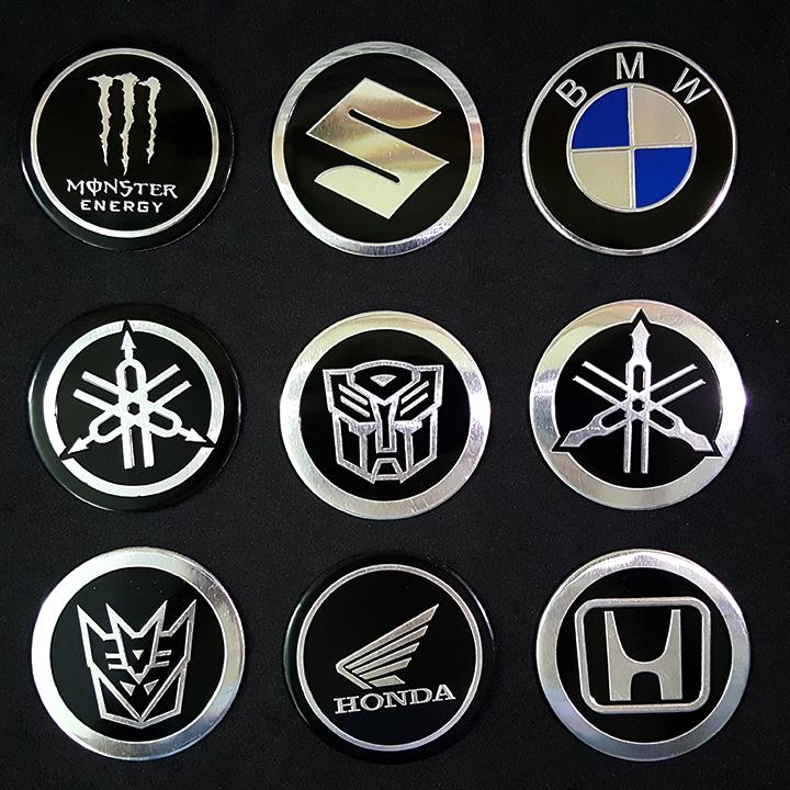 Product Introduction of Miếng dán kim loại logo YAMAHA ( viền đen ) 5.5cm 16