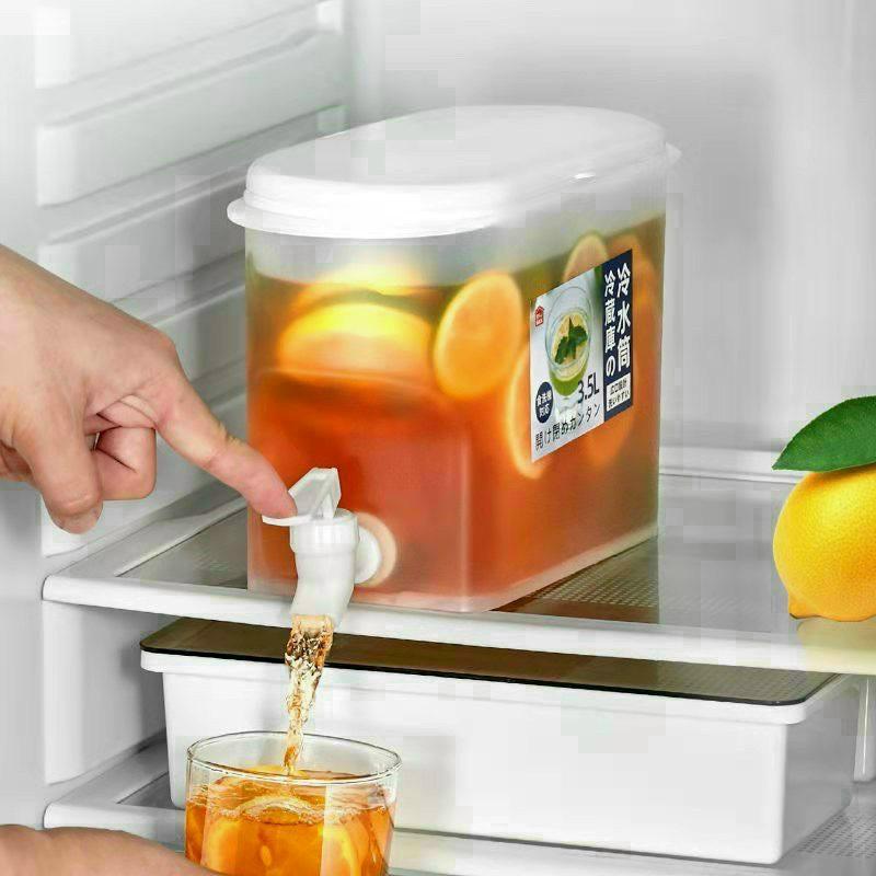 Bình Đựng Nước 3.5 Lít Có Vòi Thông Minh Để Tủ Lạnh Tiện Lợi Mikem Shop