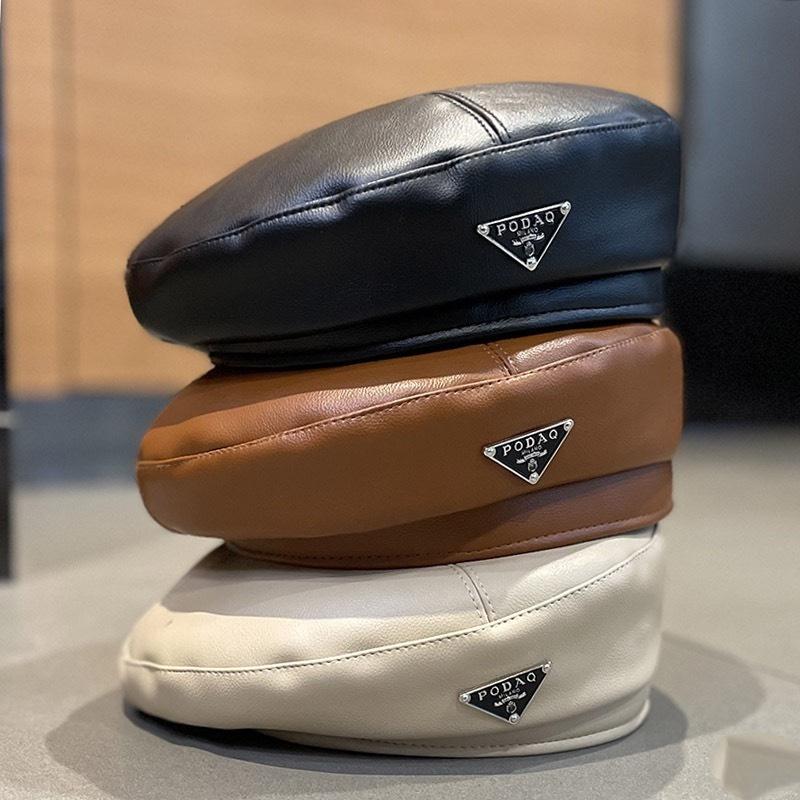  Mũ nồi mũ beret da cá tính MN01 