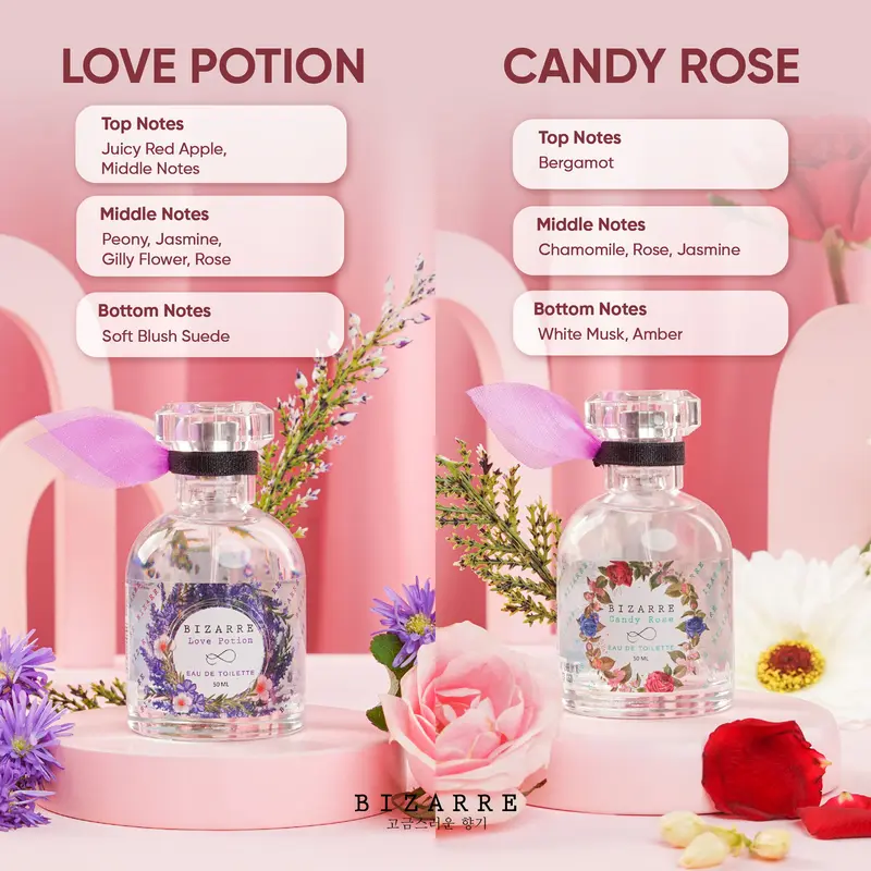 (GRATIS 2 PARFUM) BIZARRE Parfum Wanita EDT - 4 PCS NEW VARIANT 3