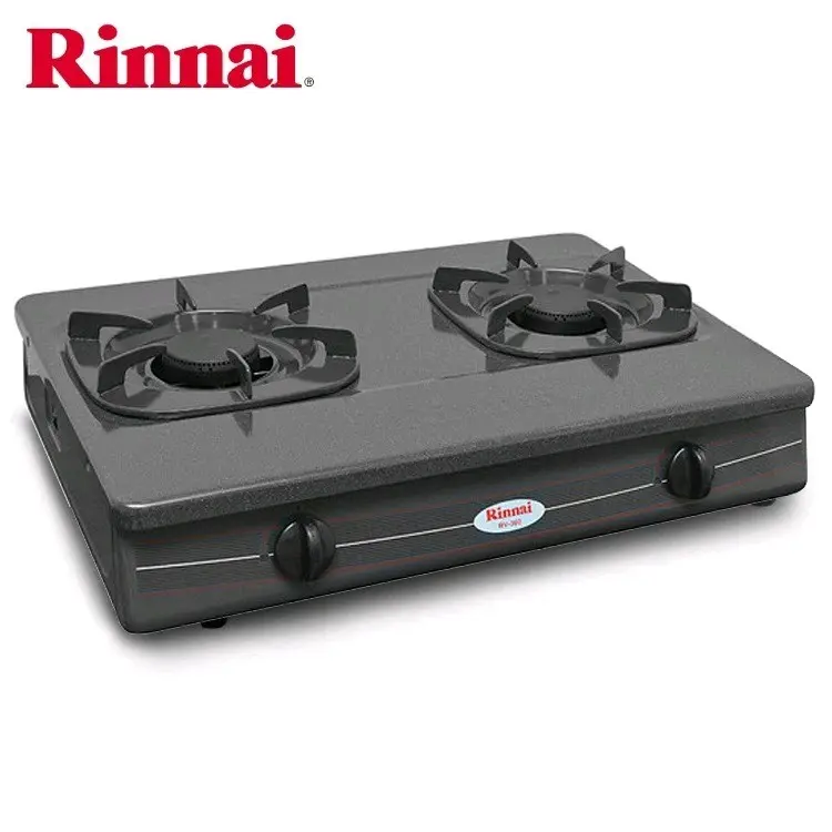 Bếp gas Rinnai 6 Tấc RV-360GM - Chén gang đúc tiết kiệm gas - Hàng Chính Hãng