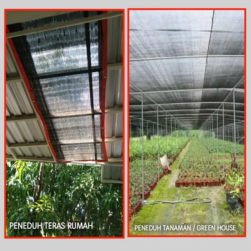PARANET LEBAR 5M 75% 85% 90% JAHIT KELILING TINGGAL PASANG | HARGA PERMETER PANJANG Jaring Tanaman 4