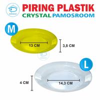 Gambar Pamosroom Piring Plastik Crystal Wadah Makan Tempat Saji Piring Makan - S (Random), Standar dari pamosroom Kota Administrasi Jakarta Utara 5 Tokopedia