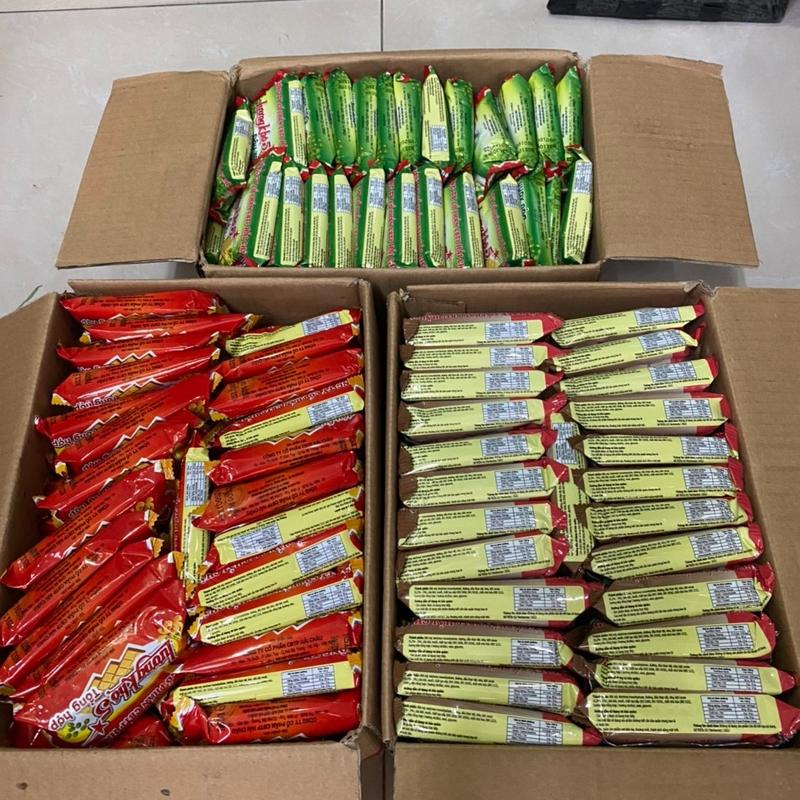 50 Gói Lương Khô Hải Châu Thơm Ngon,Tiện Dụng,Bổ Dưỡng Đủ Vị