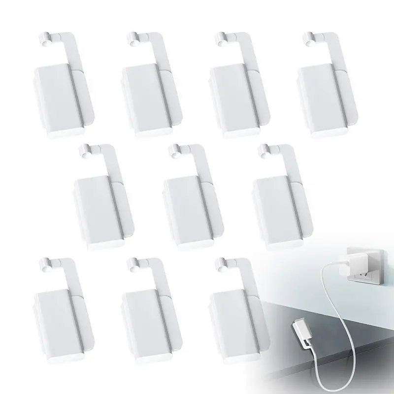 10pcs/1pack USB Charger Cover For Baby Proofing Cords, Universal Baby Safety Power USB Outlet Covers Charger Interface Protection Cover Childproof USB Outlet Cover