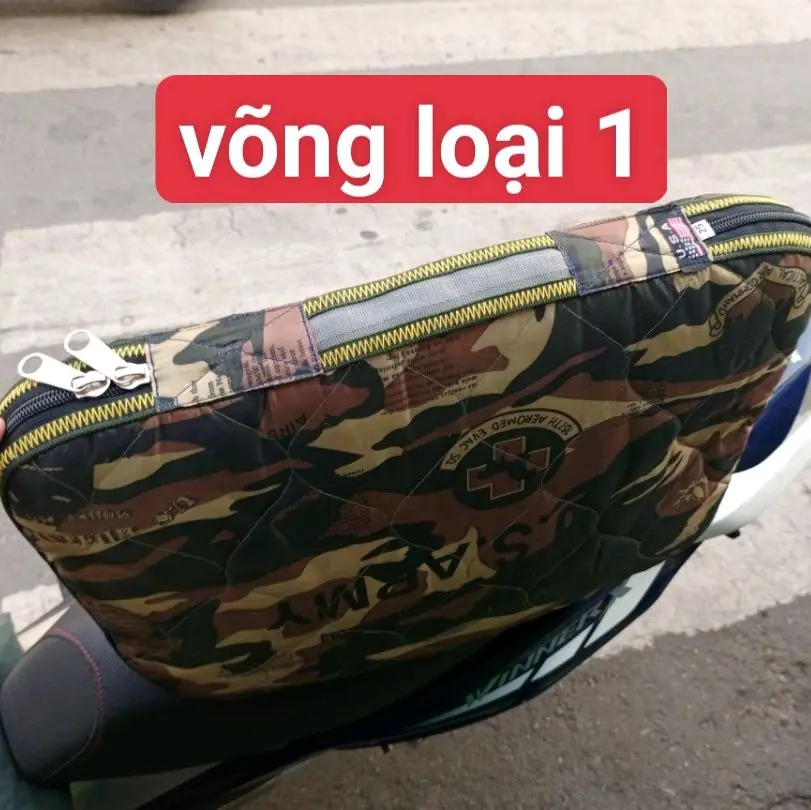 Võng rằn ri đi rừng hàng cao cấp loại 1 / võng siêu dầy 3 lớp mùng thái KT 1.4m x 2.4m