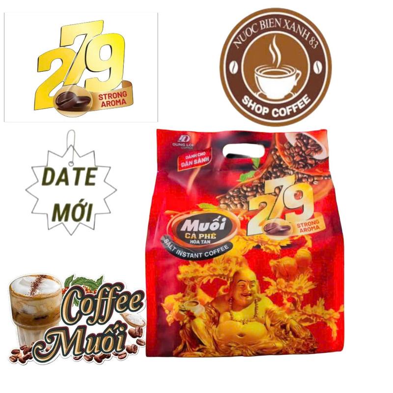 279 Cà phê muối Coffee 279 - Bịch 45 gói (720G) Date 2027