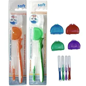 Sikat Gigi Behel + Sikat Sela, Sikat Wajib dimiliki para pengguna behel. Ortho Travel With Interdental