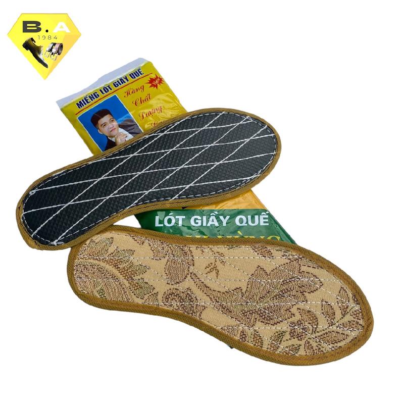 B.A Giày Quế Chất Liệu Vải Mùi Quế Đặc Trưng Thấm Hút Mồ Hôi Nam Đế Bằng Nhung Miếng Lót Giày Giúp Giữ Chân Khô Ráo Thoải Mái