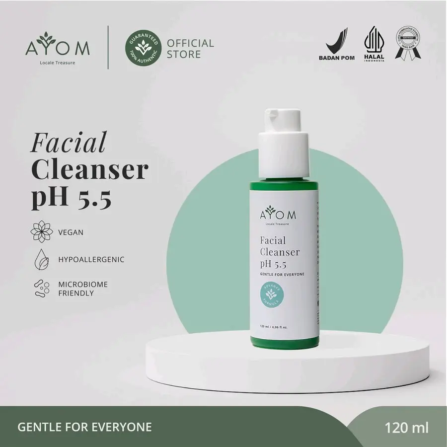 AYOM Facial Cleanser pH 5.5 (120ml)