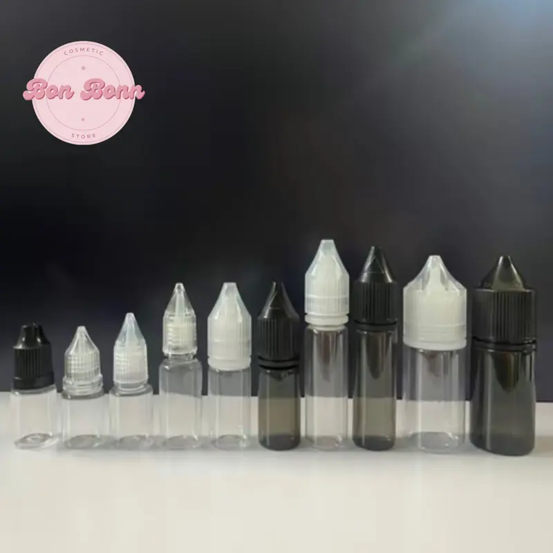 Lọ nhựa chiết mực xăm, hũ nhựa chiết 5ml - 10ml - 15ml - 30ml Chai Chiết Đựng Gia Vị Đựng Đồ Ăn 0