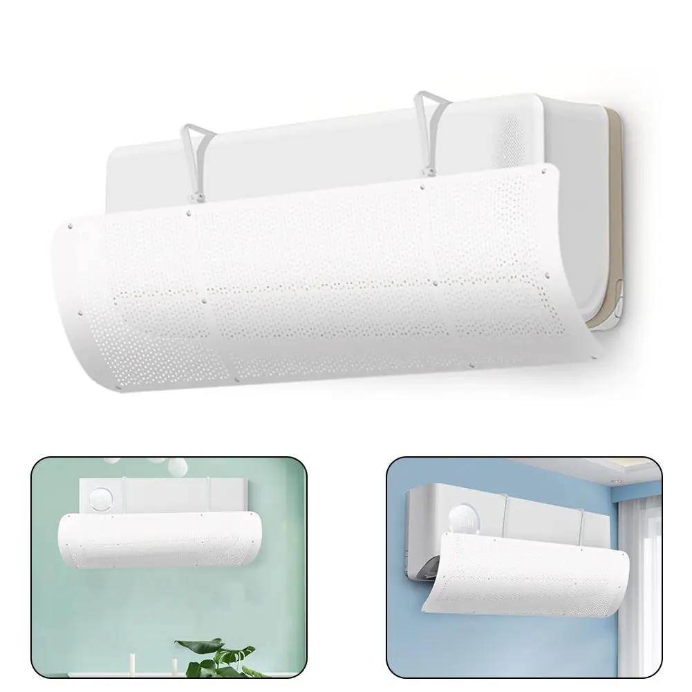 Air Conditioner Wind Deflector Adjustable Air Windshield Cooled Baffle Air