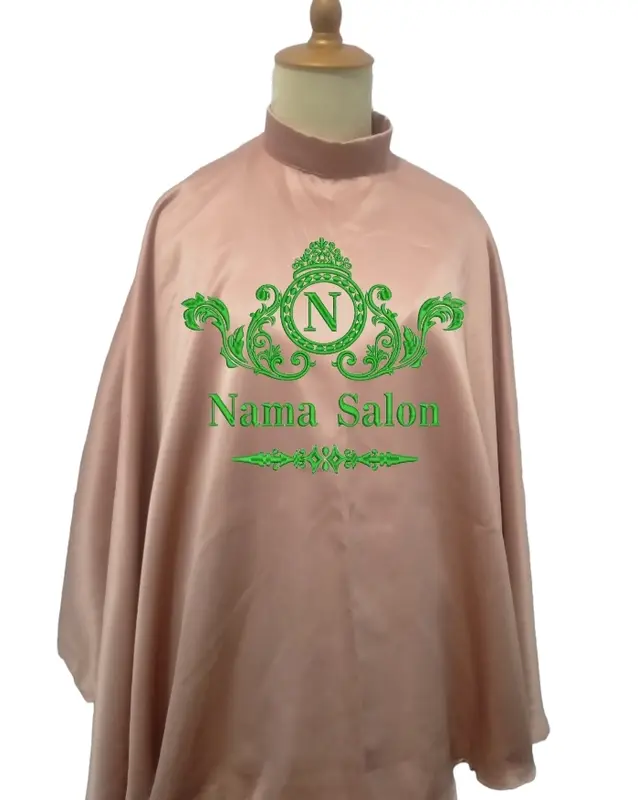 ELZADDASHOP29 /apron penutup dada/beauty salon/make up wedding/tata rias salon wedding/rias pengantin/kip/keep make up/eyeleast make up/hena mua/cod/request bordir nama salon dan logo Sisir Kain 1
