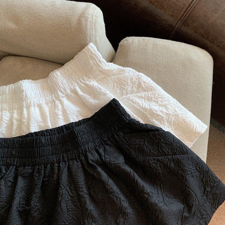 Product Introduction of Quần Thường Ngày Cho Nữ, Bộ Sưu Tập Mùa Xuân Và Mùa Thu, Thiết Kế Đẹp, Quần Đùi Xếp Ly Độc Đáo Quần Ống Rộng Cạp Cao Dáng Rộng Vừa Vặn, Mỏng, Thích Hợp Cho Mùa Hè 9